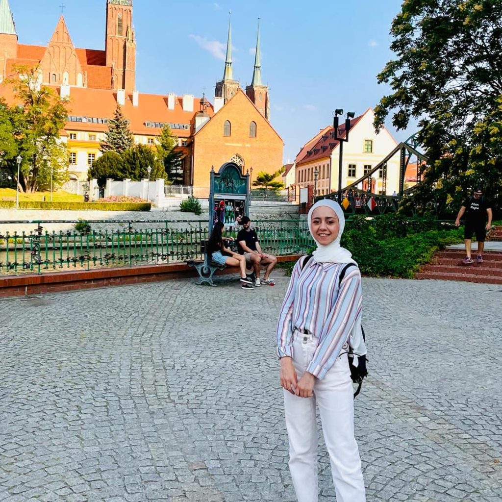 Our ESC volunteer Maisaa in Syców, Poland