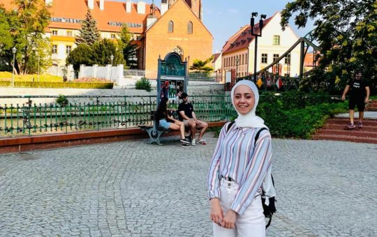 Our ESC volunteer Maisaa in Syców, Poland